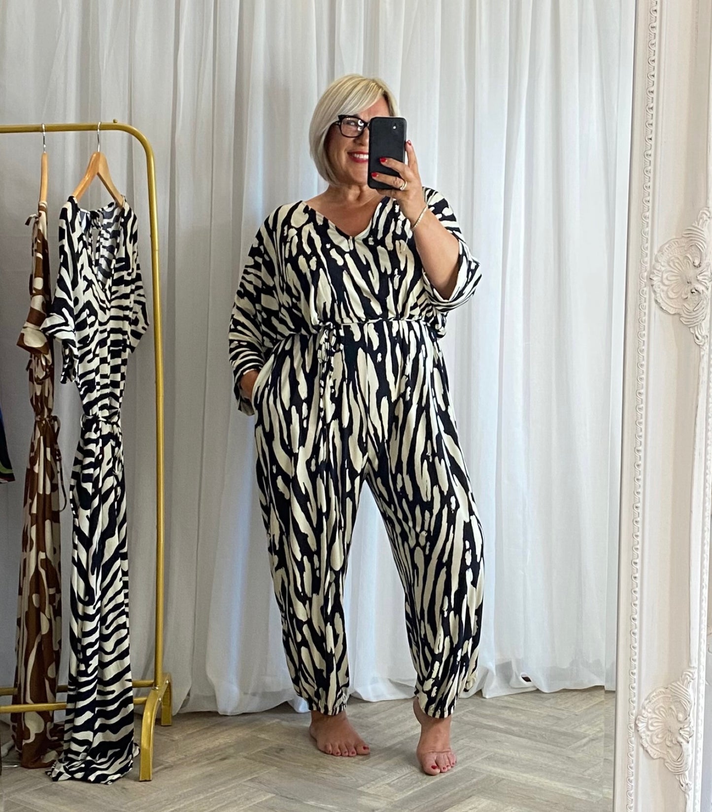 Monochrome Jumpsuit