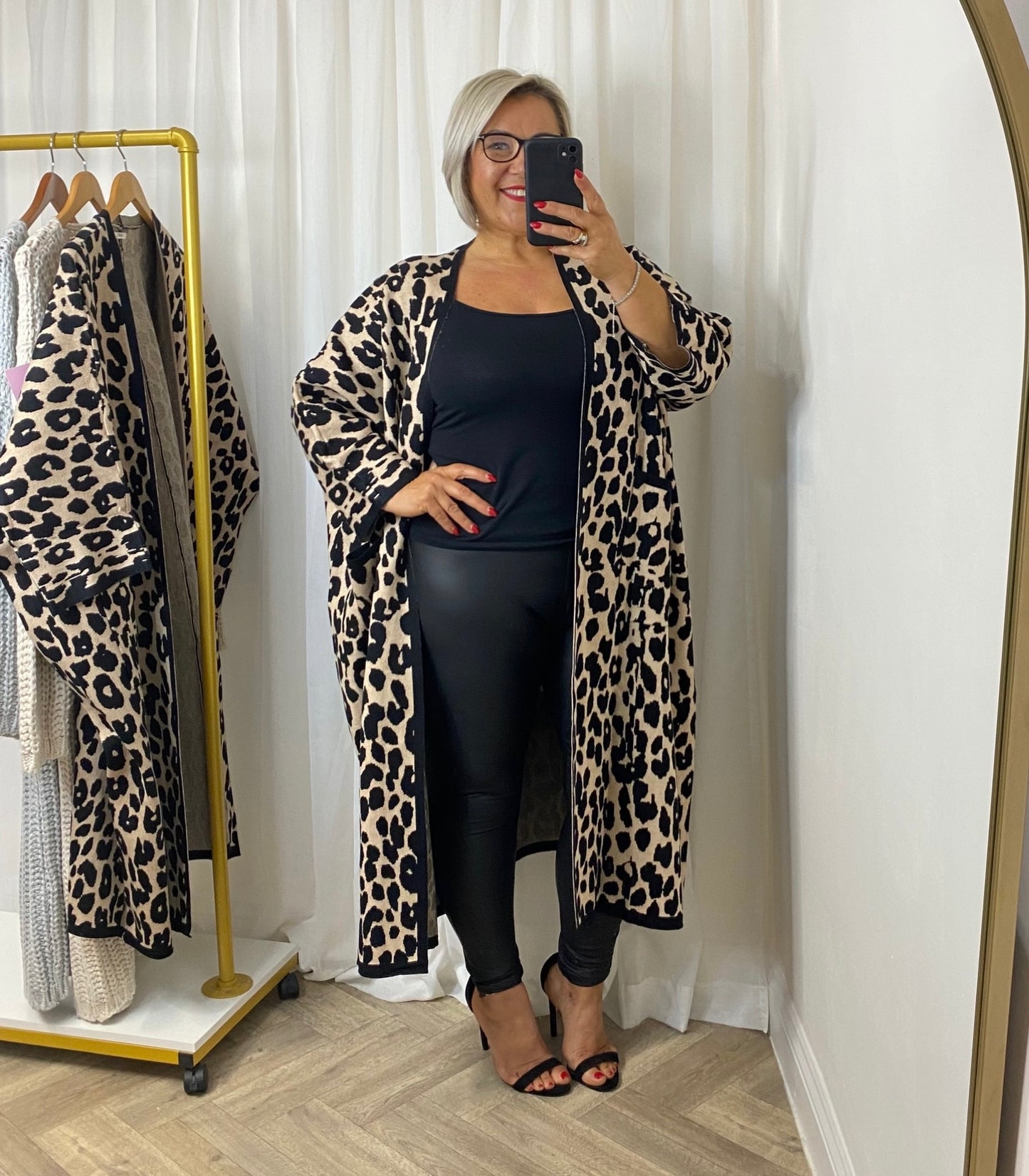 Leather Look Leggings