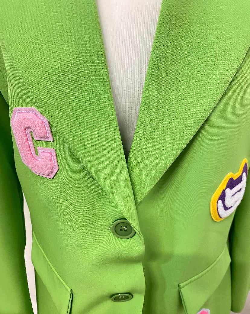 Motif Lime Green Blazer