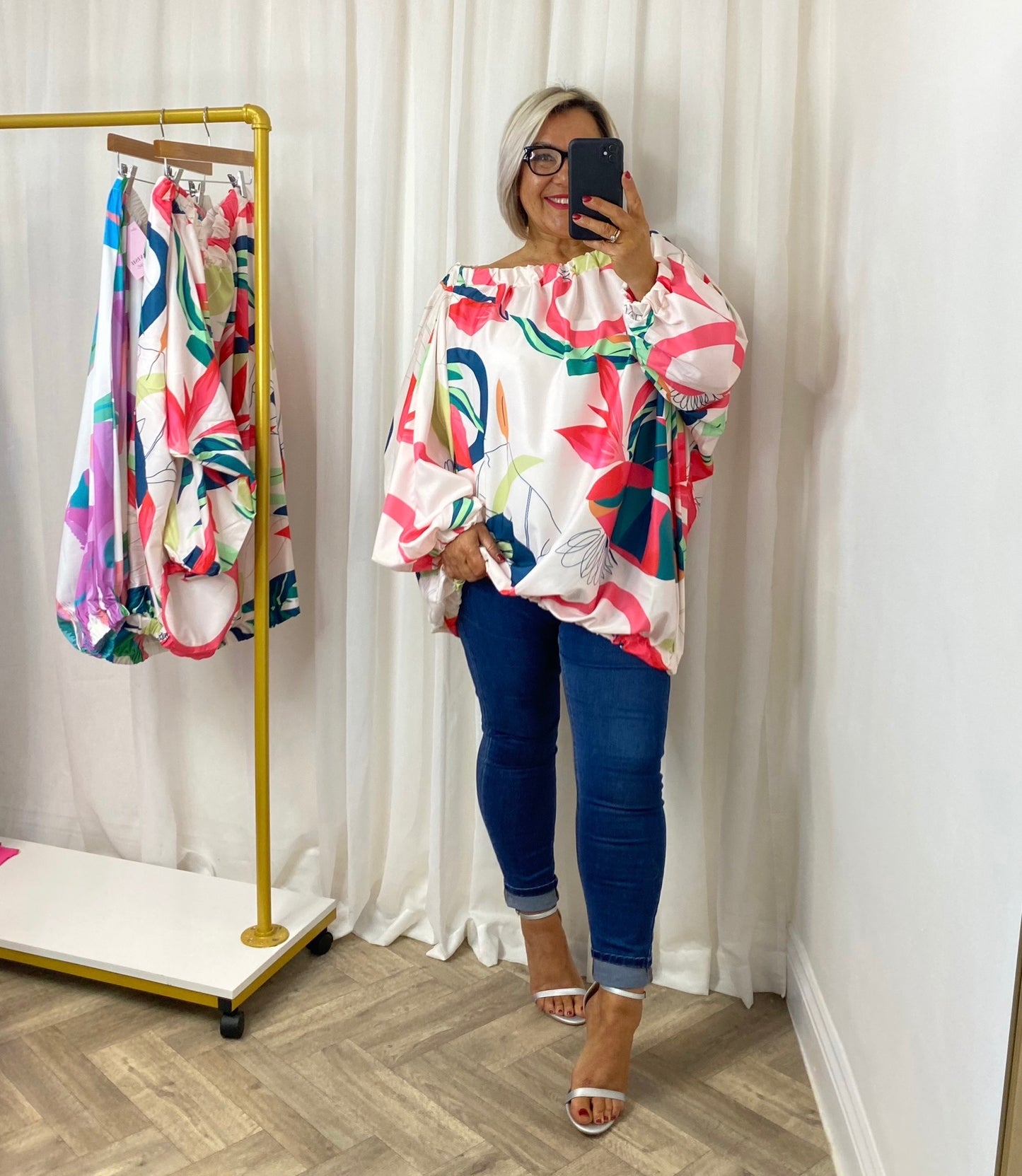 New Extreme Oversized Off The Shoulder Top / Dress