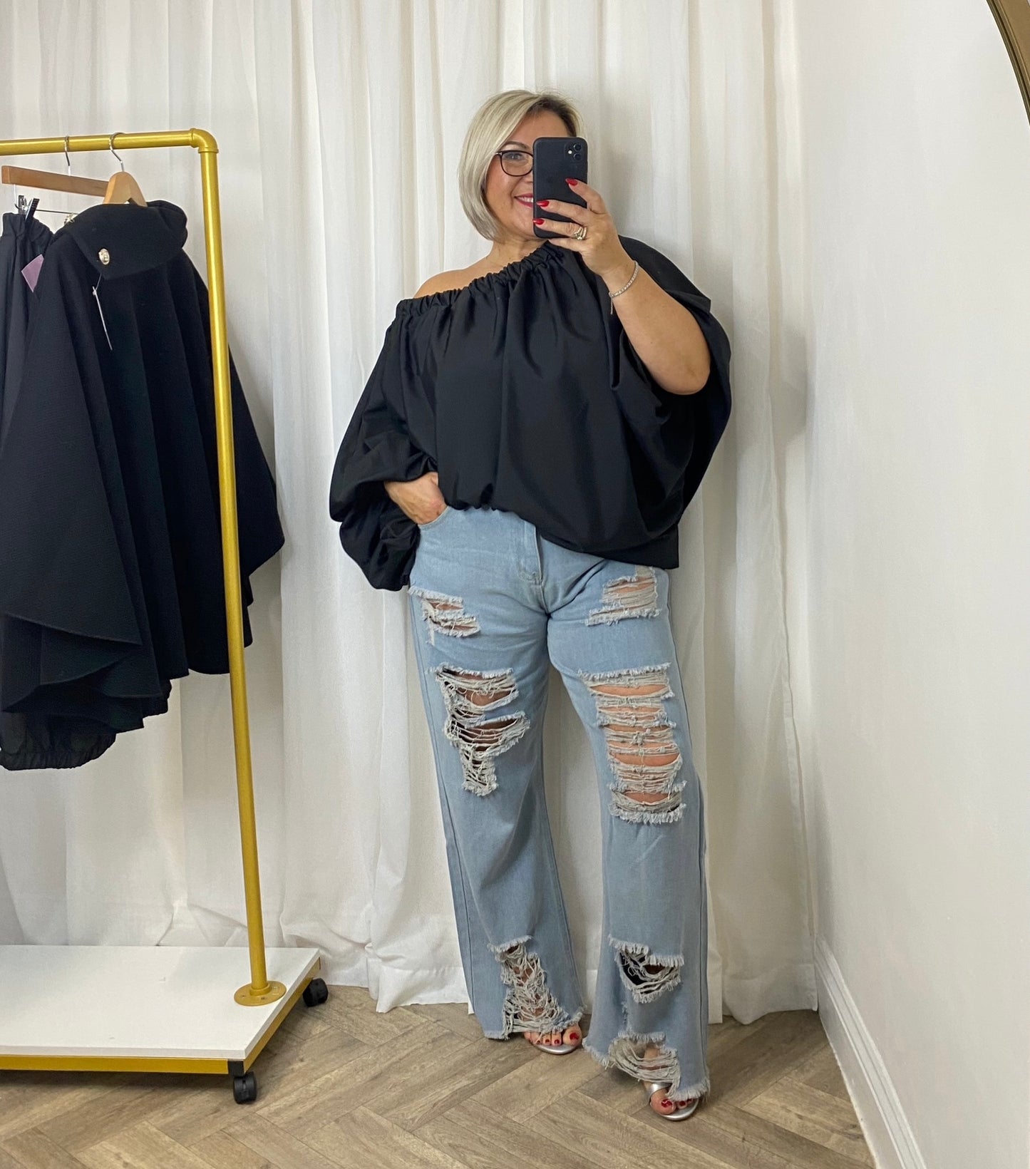 Extreme Rip High Waisted Jeans