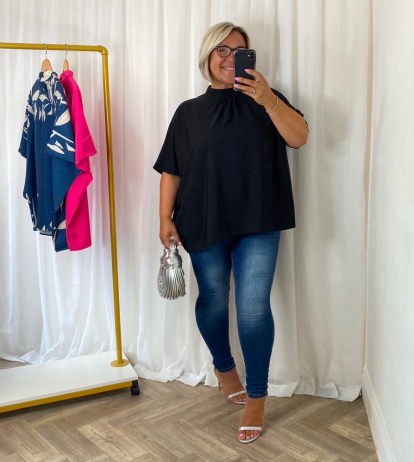 Black Tunic Top