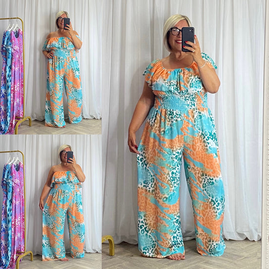 Orange And Green’s Multi Wear Jumpsuit