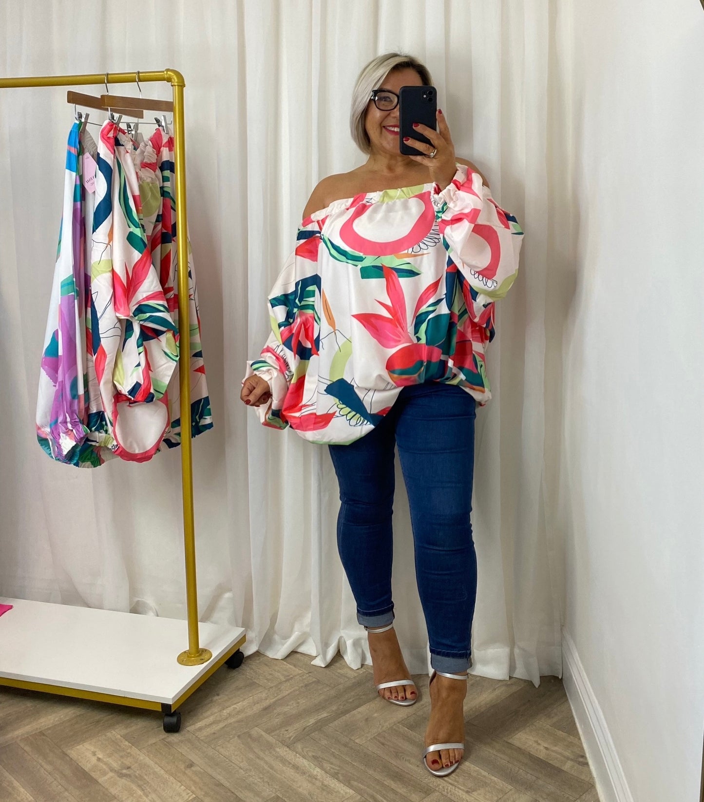 New Extreme Oversized Off The Shoulder Top / Dress