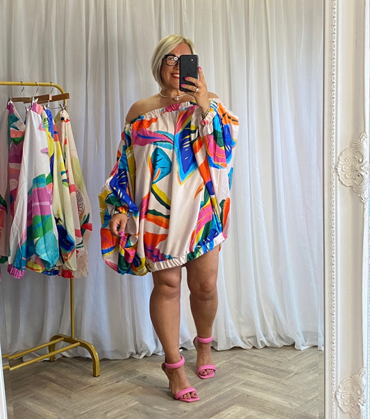 Extreme Oversized Off The shoulder Top / Dress
