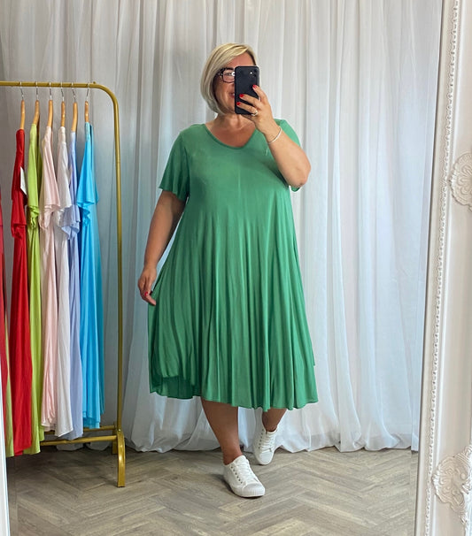 Green Swing Dress