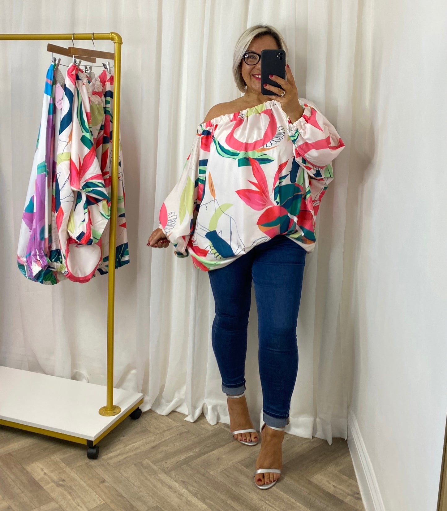 New Extreme Oversized Off The Shoulder Top / Dress