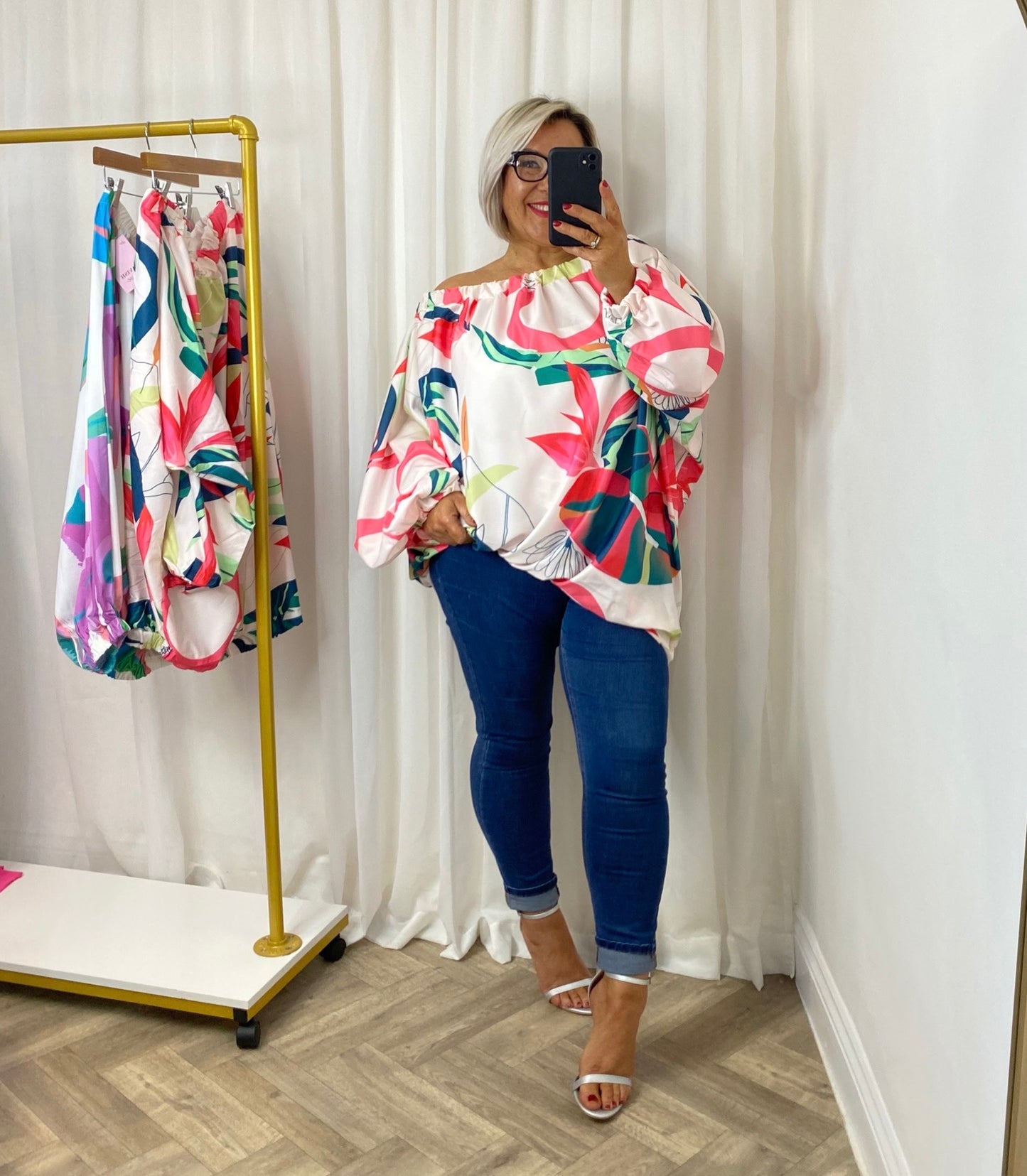 New Extreme Oversized Off The Shoulder Top / Dress