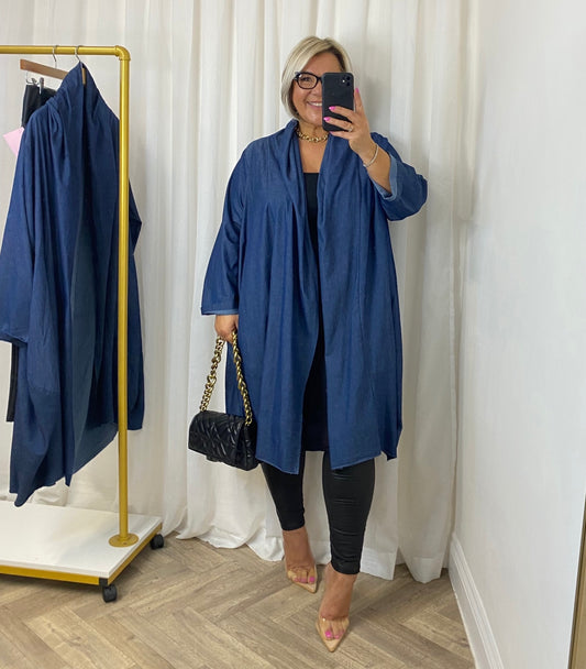 Denim Blue Light Weight Jacket