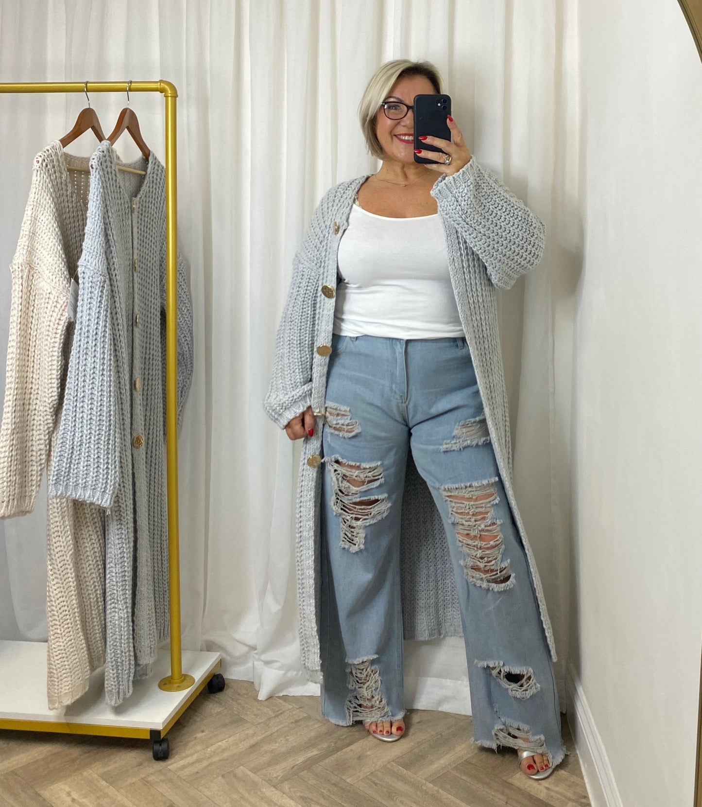 Extreme Rip High Waisted Jeans